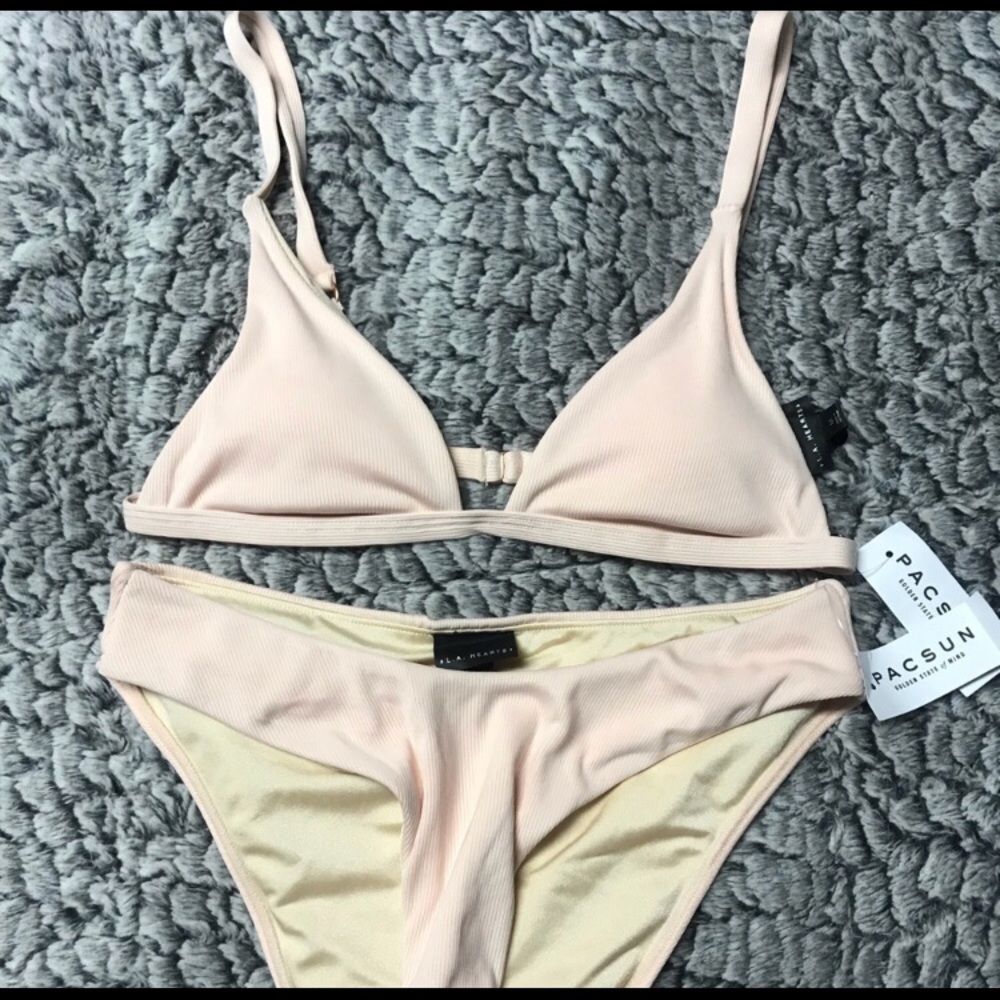 NWT Pac Sun Nude Bikini top